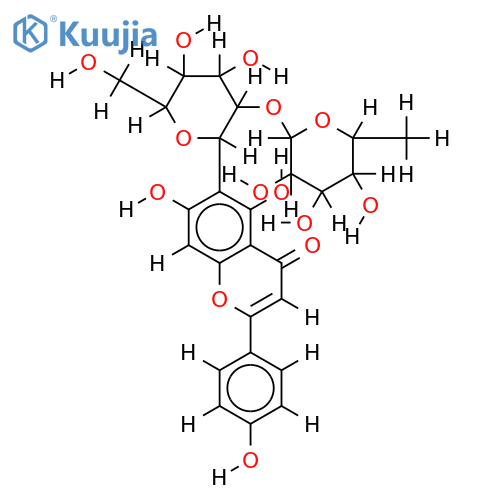 2"-O-rhamnosylisovitexin structure