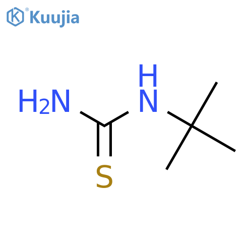 1-tert-Butyl-2-thiourea structure