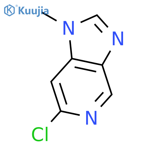 6-Chloro-1-methyl-1H-imidazo4,5-cpyridine structure