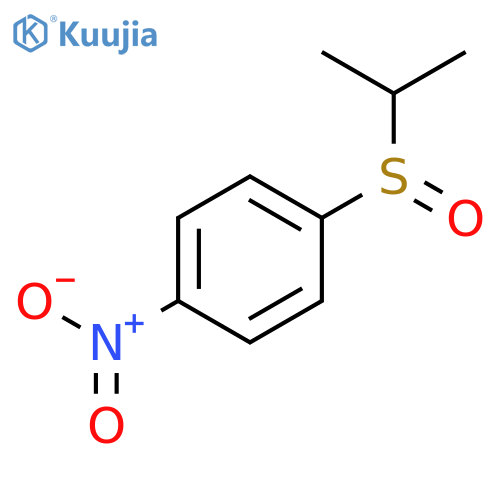 BENZENE, 1-[(1-METHYLETHYL)SULFINYL]-4-NITRO- structure