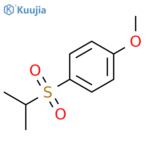 1-methoxy-4-(propane-2-sulfonyl)benzene structure