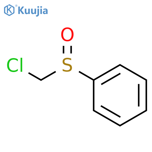 Benzene,[(chloromethyl)sulfinyl]- structure