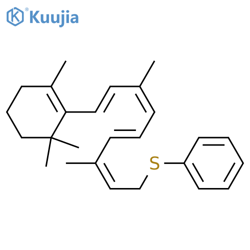 Retinyl phenyl thioether structure