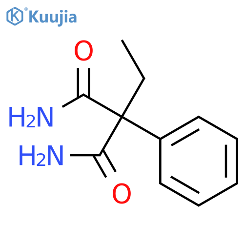 2-Ethyl-2-phenylmalonamide structure