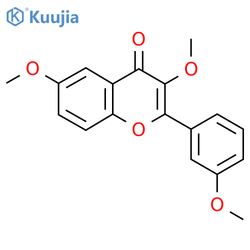 3,6,3'-Trimethoxyflavone structure