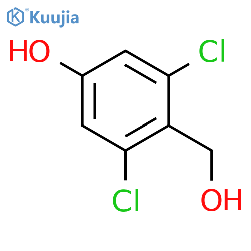 3,5-Dichloro-4-(hydroxymethyl)phenol structure