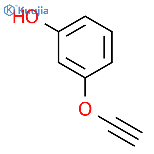 PHENOL, 3-(ETHYNYLOXY)- structure