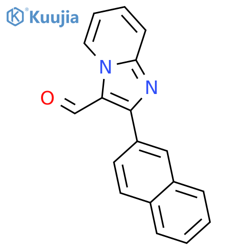 2-(2-Naphthyl)imidazo1,2-apyridine-3-carbaldehyde structure