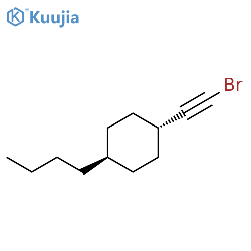 CYCLOHEXANE, 1-(BROMOETHYNYL)-4-BUTYL-, TRANS- structure