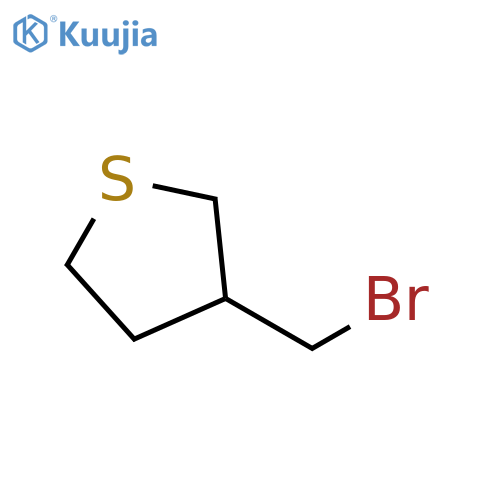 3-(bromomethyl)thiolane structure
