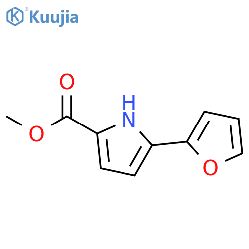 methyl 5-(furan-2-yl)-1H-pyrrole-2-carboxylate structure