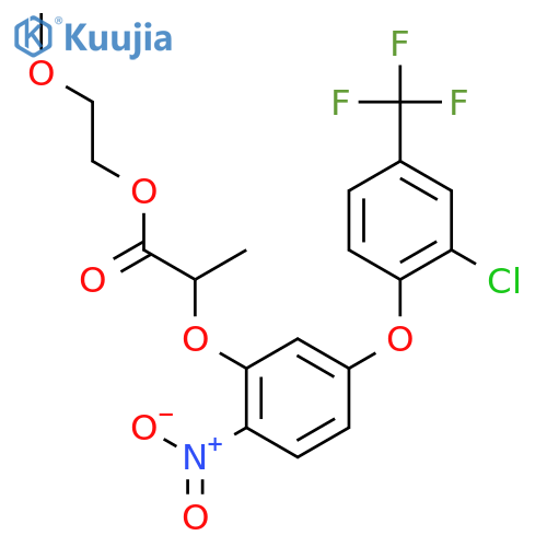 2-Methoxyethyl 2-{5-2-chloro-4-(trifluoromethyl)-phenoxy-2-nitrophenoxy}propanoate structure