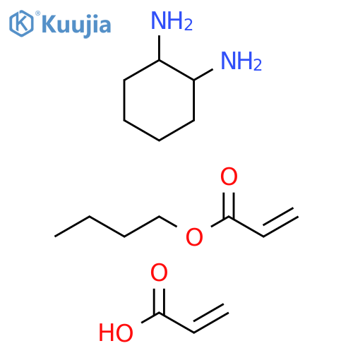 2-Propenoicacid,polymerwithbutyl2-propenoateand1,2-cyclohexanediamine structure