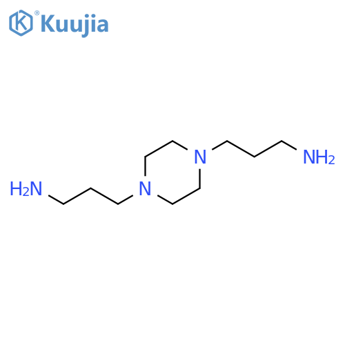 1,4-BIS(3-AMINOPROPYL)PIPERAZINE structure