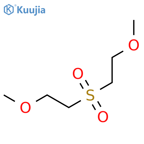 1-Methoxy-2-(2-methoxyethanesulfonyl)ethane structure