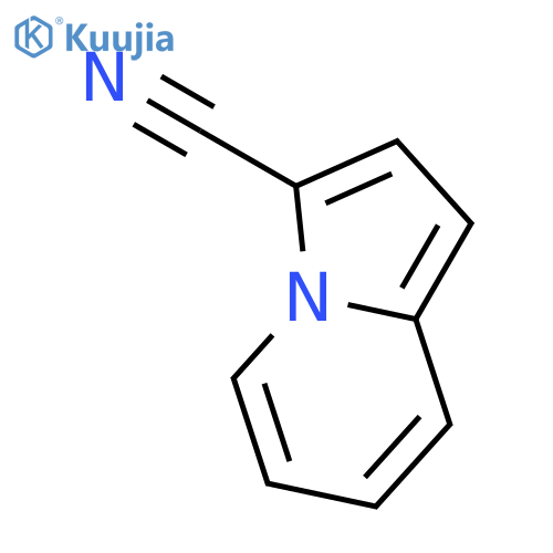 3-Indolizinecarbonitrile structure