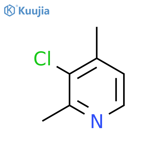 3-Chloro-2,4-dimethylpyridine structure