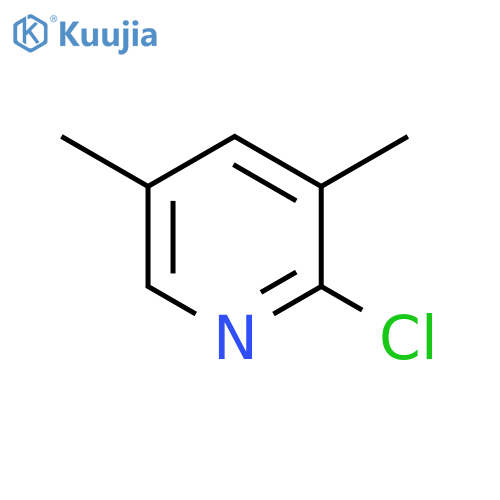 2-chloro-3,5-dimethylpyridine structure