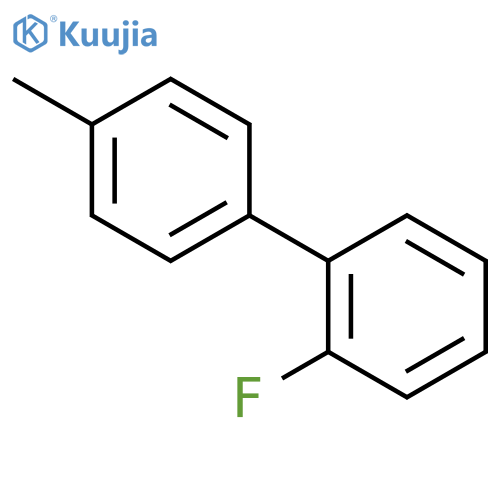 1,1'-Biphenyl, 2-fluoro-4'-methyl- structure