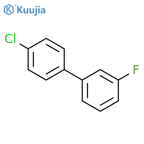 1,1'-Biphenyl, 4'-chloro-3-fluoro- structure