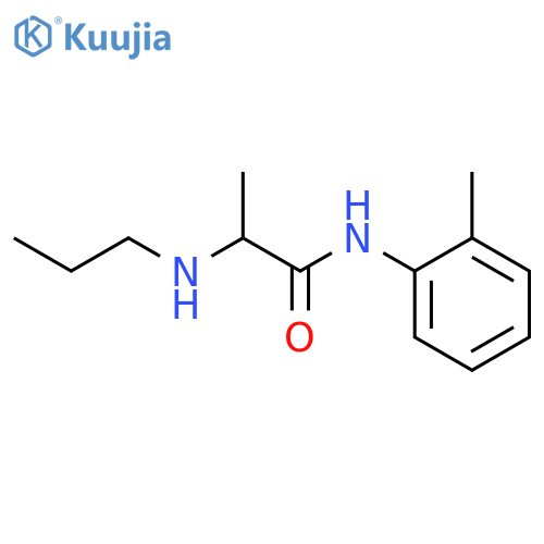 Prilocaine structure