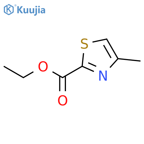 Ethyl 4-methylthiazole-2-carboxylate structure