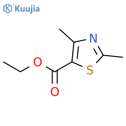 Ethyl 2,4-dimethylthiazole-5-carboxylate structure