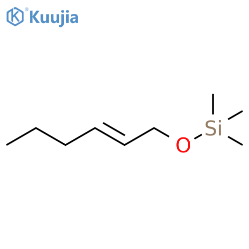 Silane, (2-hexenyloxy)trimethyl-, (E)- structure