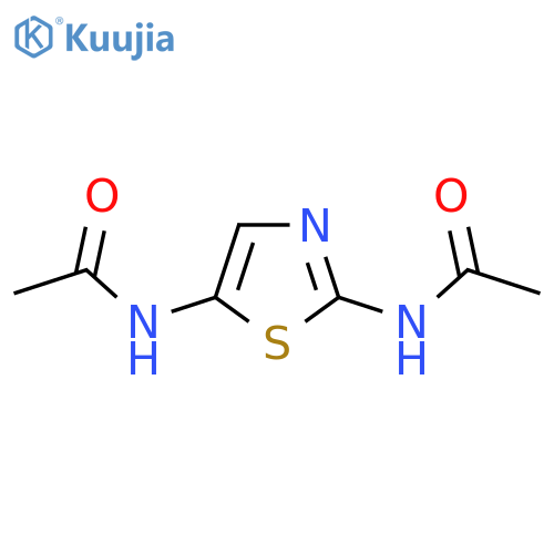 N-(5-Acetamido-1,3-thiazol-2-yl)acetamide structure