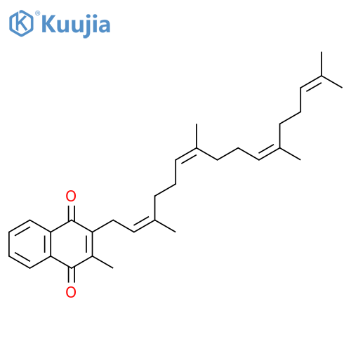 2Z,6Z,10Z-Vitamin K2 structure