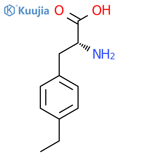 4-Ethyl-D-phenylalanine structure