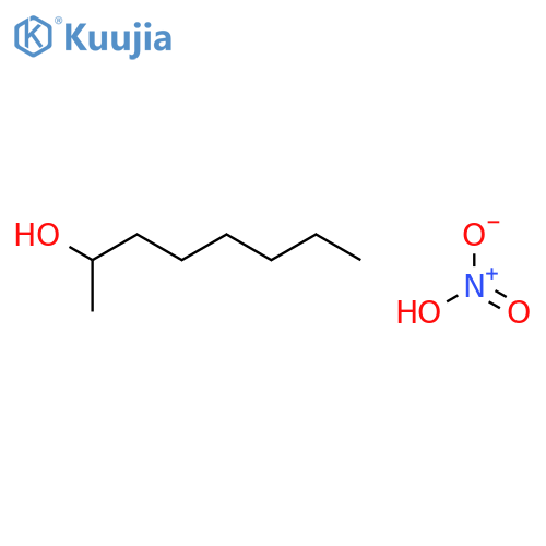 2-Octanol, nitrate structure