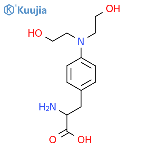Dihydroxy Melphatalan structure