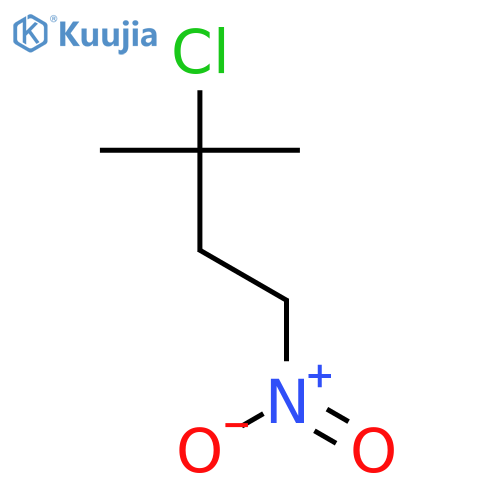 Butane, 3-chloro-3-methyl-1-nitro- structure