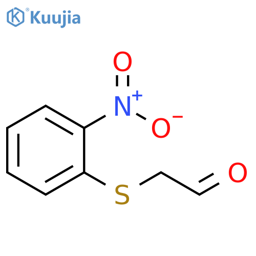 Acetaldehyde, 2-[(2-nitrophenyl)thio]- structure