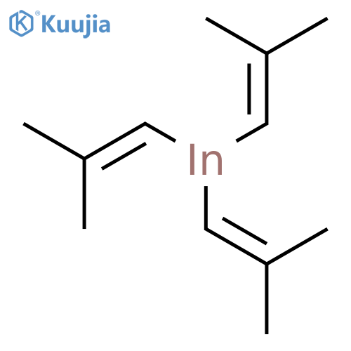 INDIUM, TRIS(2-METHYL-1-PROPENYL)- structure