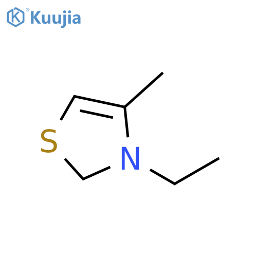 4-Thiazoline,3-ethyl-4-methyl-(5CI) structure