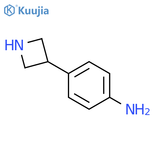 4-(azetidin-3-yl)aniline structure