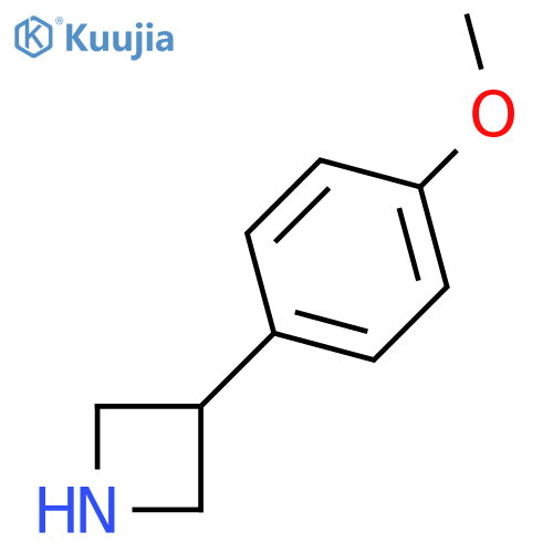 3-(4-Methoxyphenyl)azetidine structure