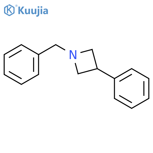 1-Benzyl-3-phenylazetidine structure