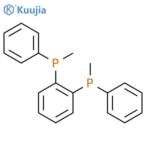 Phosphine,(1R,2R)-1,2-phenylenebis[methylphenyl- (9CI) structure