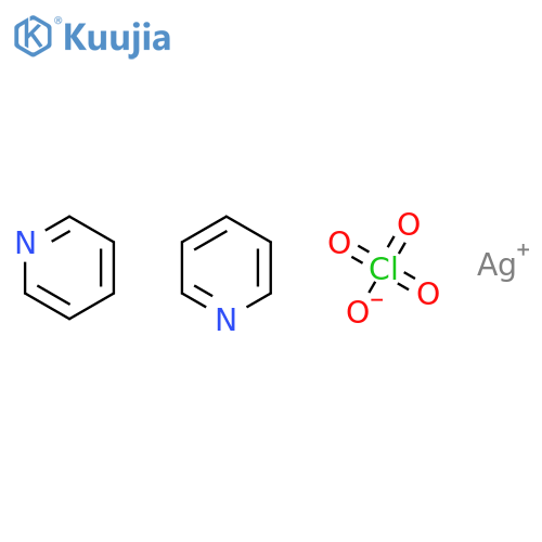 Silver(1+), bis(pyridine)-, perchlorate structure