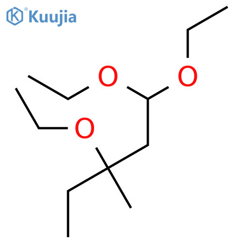 1,1,3-triethoxy-3-methylpentane structure