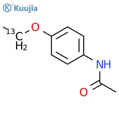 Acetamide,N-[4-(ethoxy-1-13C)phenyl]- (9CI) structure