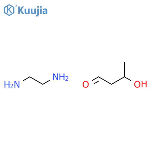 Butanal,3-hydroxy-,reactionproductswithethylenediamine(2:1) structure
