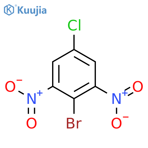 BENZENE, 2-BROMO-5-CHLORO-1,3-DINITRO- structure