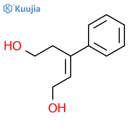 3-Phenylpent-2-ene-1,5-diol structure