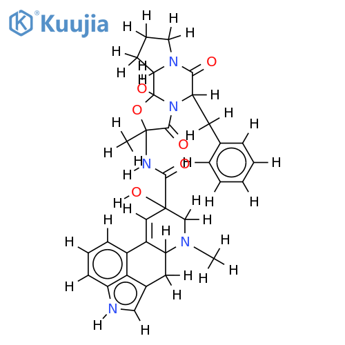 8-Hydroxyergotamine structure