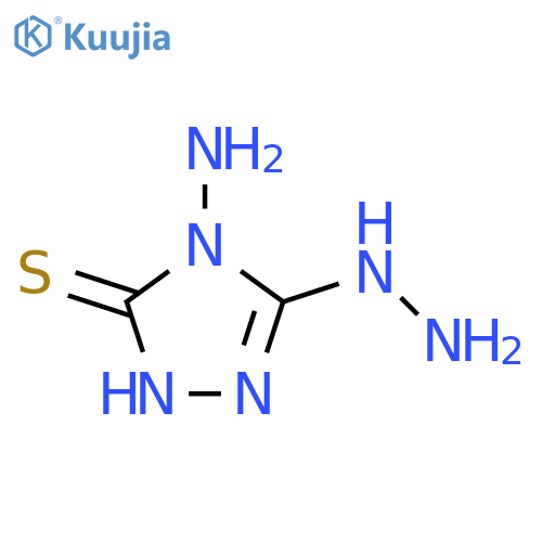 4-amino-5-hydrazinyl-2H-1,2,4-triazole-3-thione structure