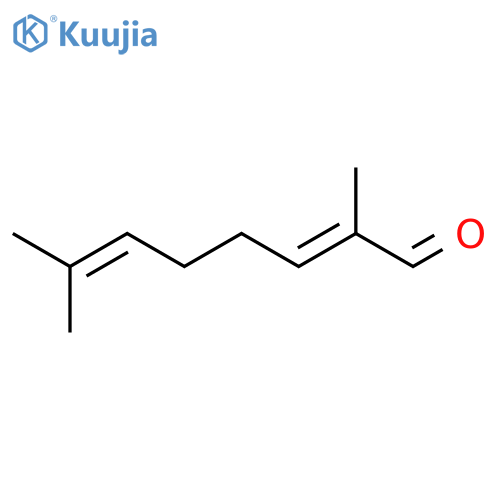 2,6-OCTADIENAL, 2,7-DIMETHYL-, (2E)- structure